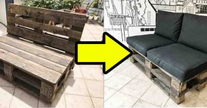 Easy Way To Create Your Own Pallet Couch (Tutorial)