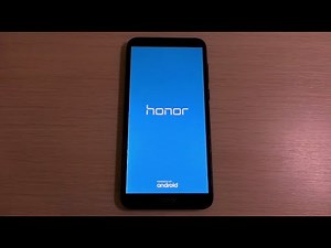 HONOR 7A Bootanimation