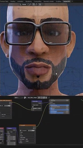 Stylized textures on CC5 characters using Substance Painter. #3d #blender #stylizedcharacter #art