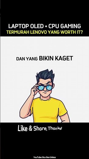 Laptop OLED pakai CPU Gaming dari Lenovo? Ini Yang Termurah dan Worth It Bro!