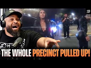 Cops can’t stop watching woman during field sobriety test