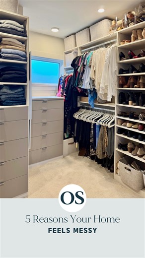 The tree is down. The floors are clean. You swore you ended the year on top of it. So why does your home still feel messy? Here’s the truth no one really talks about... ➡️ Most homes don’t feel messy because they’re dirty - they feel messy because something isn’t working. A few usual suspects I see over and over again: 1. There’s simply too much stuff for the space 2. Surfaces have become storage 3. Visual noise everywhere - knick knacks, mismatched bins, loud colors 4. Your most-used spaces are