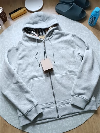 Burberry Zip-Up Grey Hoodie LitBuy Haul. #litbuy #haul #burberry X44A2OLJT