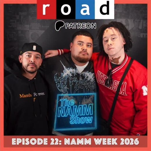 R.O.A.D. Podcast on Instagram: "▶️ NEW PATREON EPISODE #22: “NAMM WEEK 2026” Available Now on PATREON! … Here’s this week’s bonus episode! We catch up with the homies @JCu3, @DJNickDavis, and @CookedByTee during NAMM 2026 week. The crew discusses the current state of Latin music and why LA seems a bit behind when it comes to Latin records really hitting in the clubs (19:55). They also talk about the ICE raids and how they’re affecting nightlife in their cities (32:01), and break down which GlorR