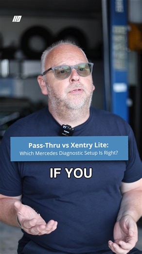 Dave breaks down pass-thru vs xentry lite: which diagnostic setup is right for you? 👇 Comment "XENTRY" and we'll send you the buyer's guide link - everything you need to know about Mercedes-Benz diagnostics | Maverick Diagnostics