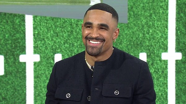 Eagles' MVP Jalen Hurts Talks To TODAY About Super Bowl Win