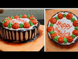 vanilla cake recipe|easy icing |No butter|yummy and creamy|