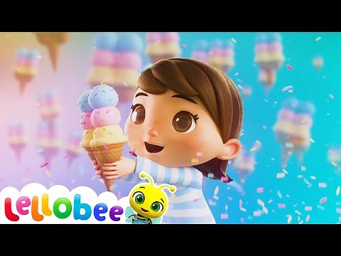 Ice Cream Song | | Nursery Rhymes & Kids Songs | Baby Videos | Lellobee