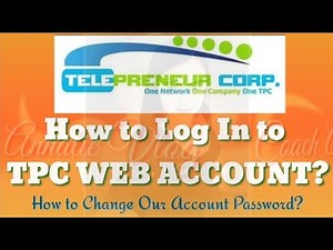 How To Log In to TPC Dealer Web Account|How To Change Password on TPC Dealer Web Account