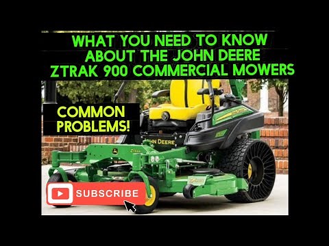Everything you need to know about John Deere Ztrak Commercial Mowers