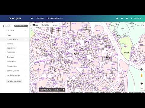 Mapas del catastro y Google Maps