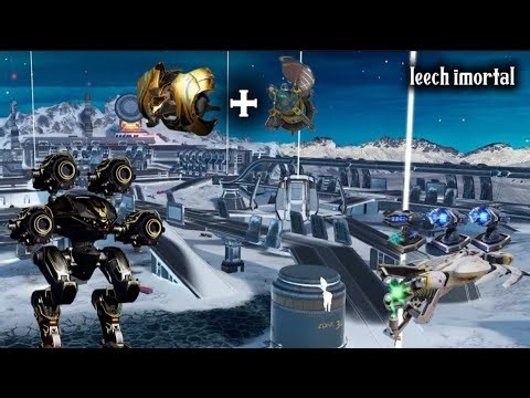 (war robots) Leech ultimate imortal!!! Venha ver como deixar o seu leech ultimate imortal
