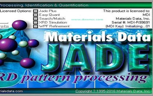 如何使用Jade软件对结晶度进行分析计算