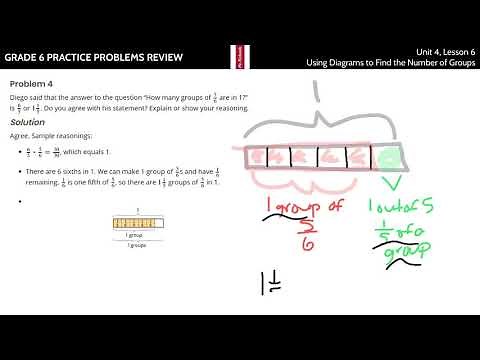 Grade 6, Unit 4, Lesson 6 Practice Problems