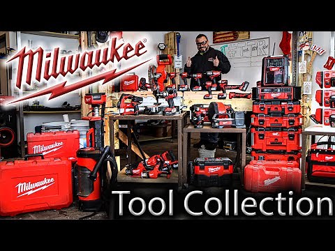 Contractor Shows Off His Insanely HUGE Milwaukee Tool Collection!