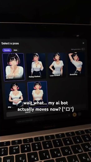 This is on caichat.ai btw 🤩 #roleplay #chatbot #aichatbot #cai #mikasa #mikasaackerman