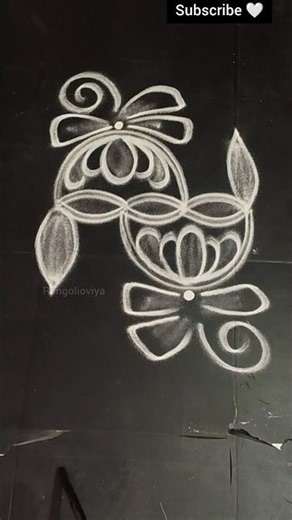 ரொம்ப அழகான விளக்கு ரங்கோலி டிசைன் 🌺 #vilakkukolam #trending #shorts #viralvideo #kolam #art #song