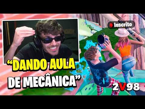 LESSONS! 📝 Suetam and Random DUO vs 98 Ghosts in Fortnite