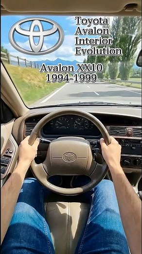 Toyota Avalon: Toyota's USA Flagship 🇺🇸 Interior Evolution