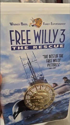 vintage Free Willy 3 VHS Tape Movie collectible item #goldhunter137