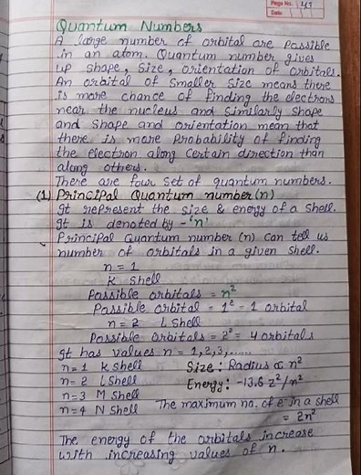 #the structure of atom/Quantum numbers/shapes of atomic orbitals