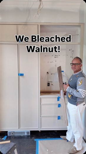 Newton Kitchens & Design | Have you ever seen bleached walnut cabinetry? This was such a fun process that resulted in an extremely unique finish that you could never... | Instagram