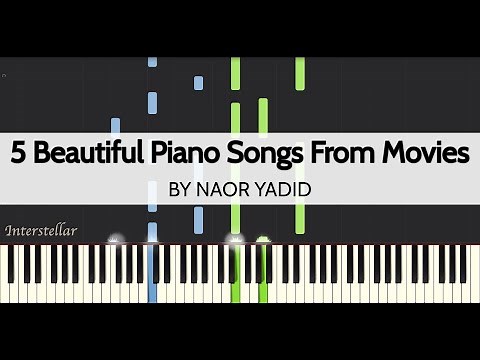 5 Beautiful Piano Songs From Movies (Piano Tutorial)