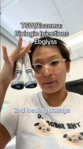 Biologic injections (TSW/Eczema) - EBGLYSS 2nd loading dosage #tsw #topicalsteroidwithdrawal #eczema