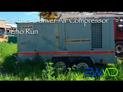 Gardner Denver Air Compressor Test Run
