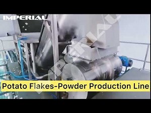 Potato Powder-Flakes Production Line | Automatic Plant to Make Potato Powder/Flake - Cassava Powder