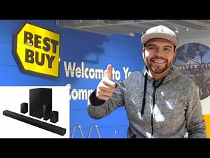 Best Buy Trip To Get A Samsung 4.1-Channel Soundbar with Wireless Rear Speaker Kit And Reviewing It