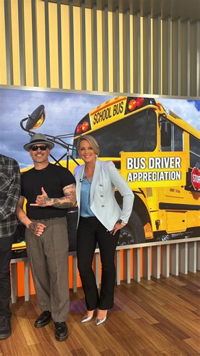 🎥Behind the scenes of Oxnard Union’s bus driver Johnny Flores live interview and performance on KCAL News Morning Show. Thank you to all of our bus drivers for getting our students to and from school safely every day. | Oxnard Union High School District