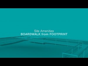 Site Amenities: Boardwalk Footprint