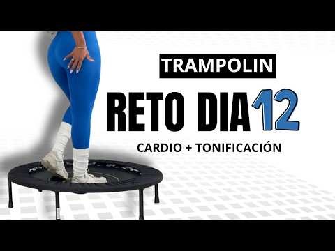 10-Minute Jumping Class for Beginners | Easy Mini Trampoline Routine | Day 12 Challenge