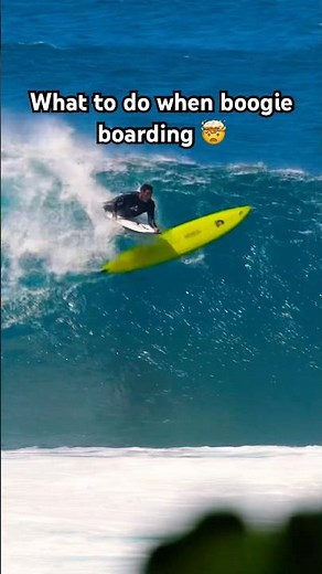 How did that boogie boarder do that? 😱 #boogieboarding