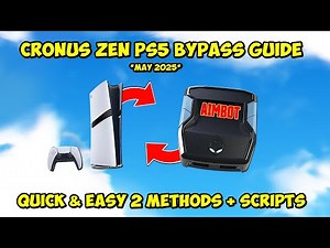 Cronus Zen PS5 Updated Bypass Methods + Scripts (May 2025)