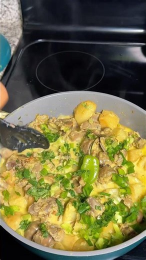 Creamy chicken gizzards recipe #cooking #recipe #artculinaire #food