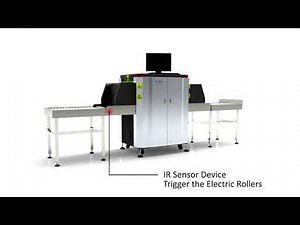 Safeagle New Generation 7 Color Imaging X-Ray Baggage Scanner