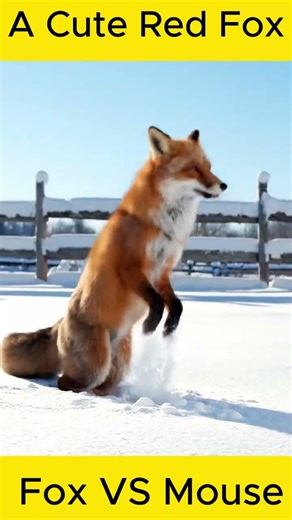 Red Fox VS Mouse | #redfox #mouse