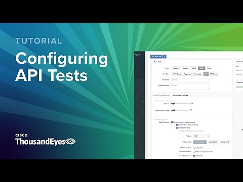 Configuring API Tests
