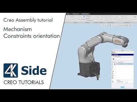 Creo Mechanism - custom Constraints orientation
