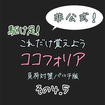 駆け足！これだけ覚えようココフォリア その4.5「画像制作のプリセット 印刷・製本想定Ver.」