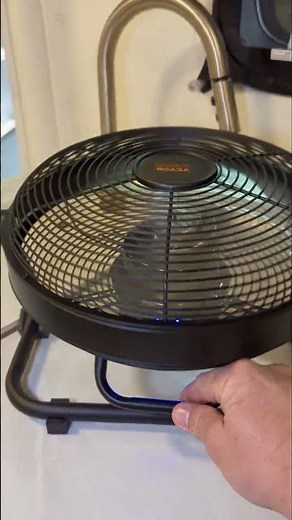 ‪@vevor.official‬ Rechargeable Battery Operated Metal Fan