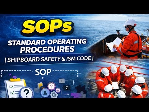 Standard Operating Procedures (SOPs) | Shipboard Safety & ISM Code | MMD Orals Guide