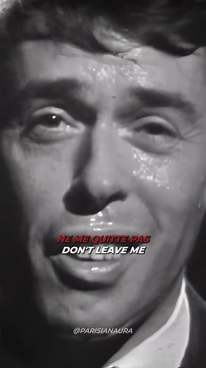 historical archives on Instagram: "1966: Jacques Brel performs "Ne me quitte pas" #jacquesbrel #french #france #lovesongs #love #chanson"