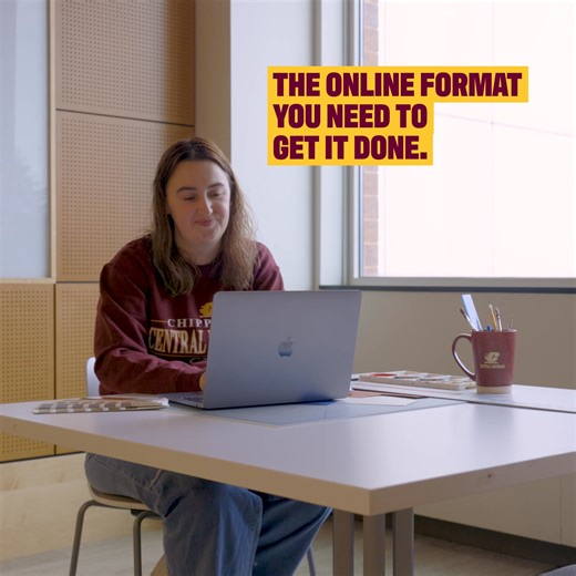 Build credentials. Gain confidence. Start with a CMU online degree. | Central Michigan University Online