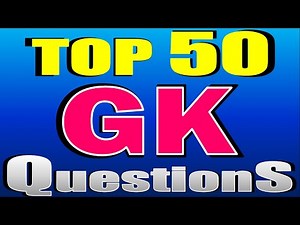 Top 50 Most important Gk question | Gk questions and answers in English | General knowledge question