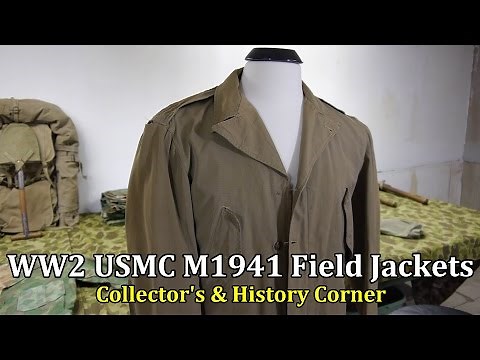 World War 2: USMC M1941 Field Jackets | Collector's & History Corner