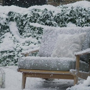 1.8K views · 659 reactions | Make home your happy place year-round with Sunbrella fabrics. Durable and weather-resistant, they're woven to last through years of sun, rain, and snowball fights. ❄️ Click the link to start designing your own winter wonderland! | Sunbrella | Facebook