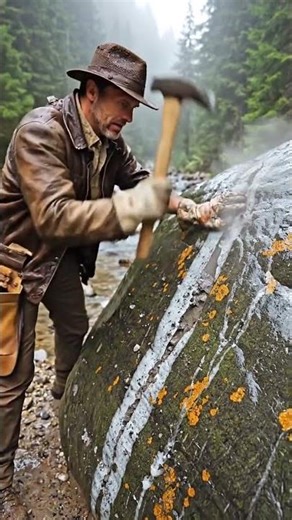 This is what stones that hide wealth look like.